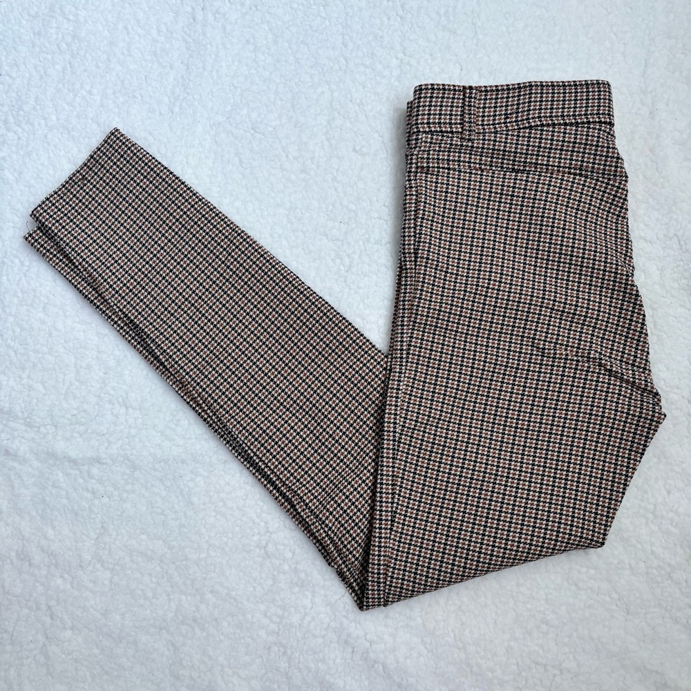 Zara Houndstooth Trousers